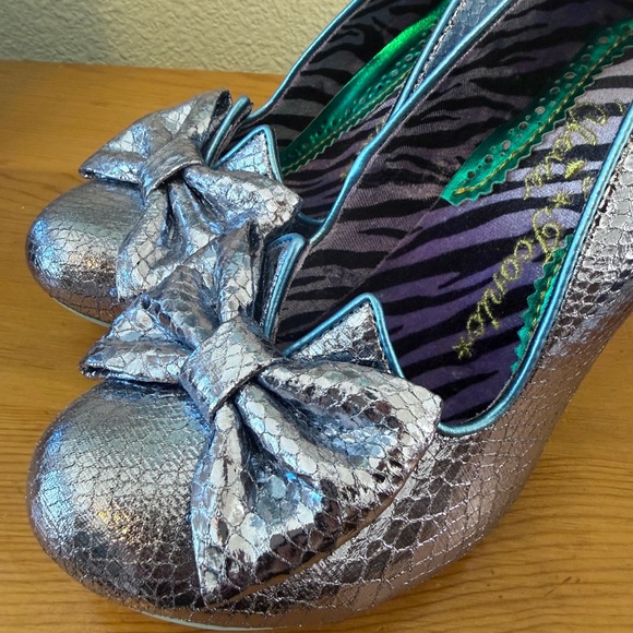 Irregular Choice Pastel Blue Heels - Just in Time - New In Box - Picture 12 of 16